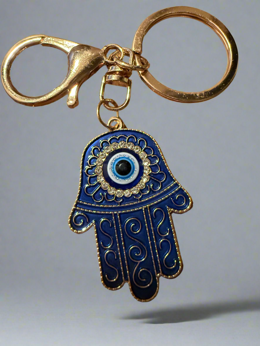 Hamsa Hand Keyring
