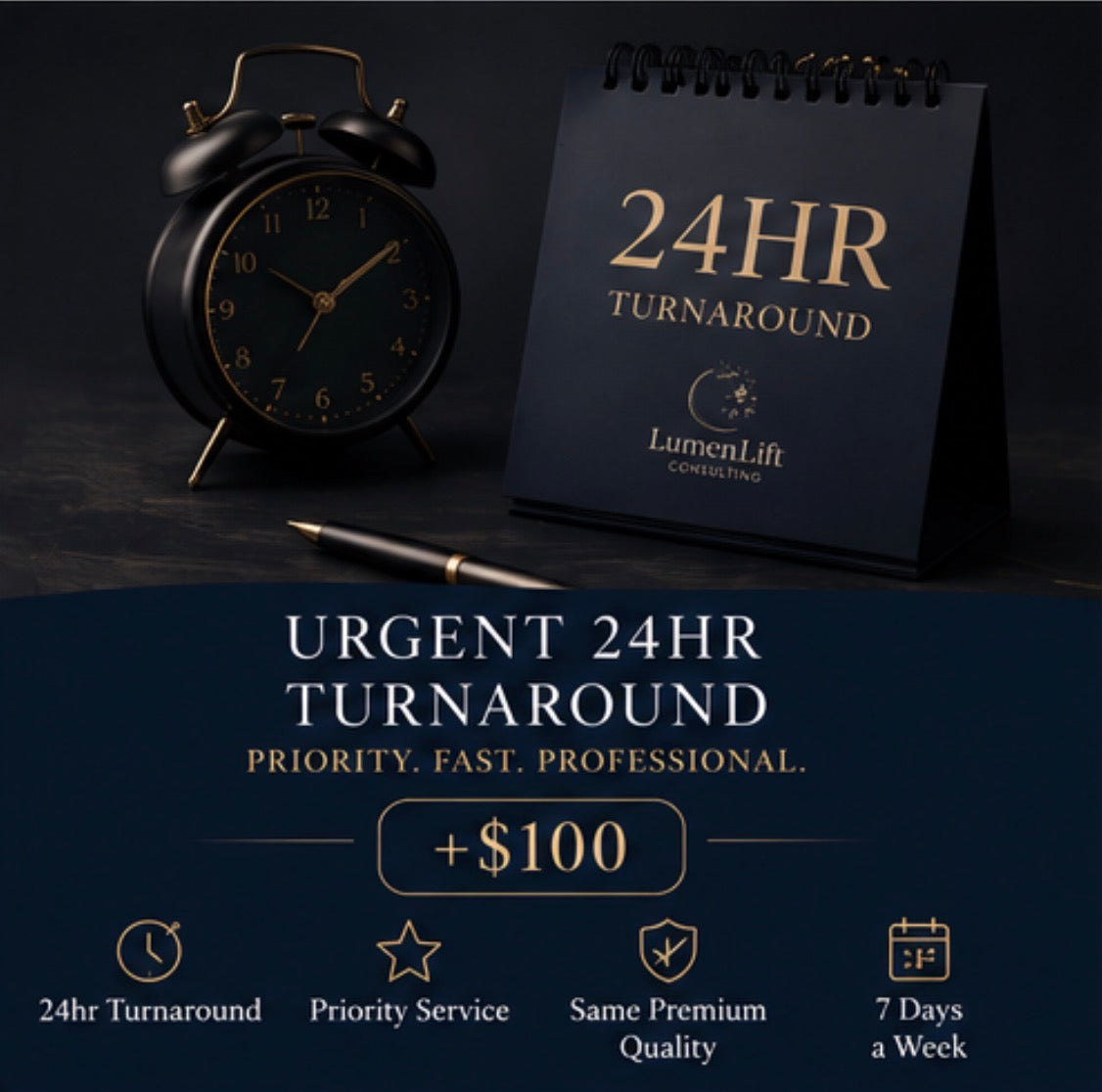 24hr Turnaround add on