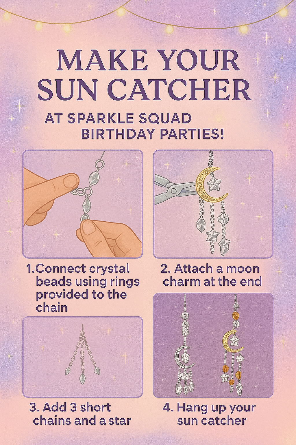Sparkle Squad Printable’s- Included with Sparkle Squad Birthday Bookings
