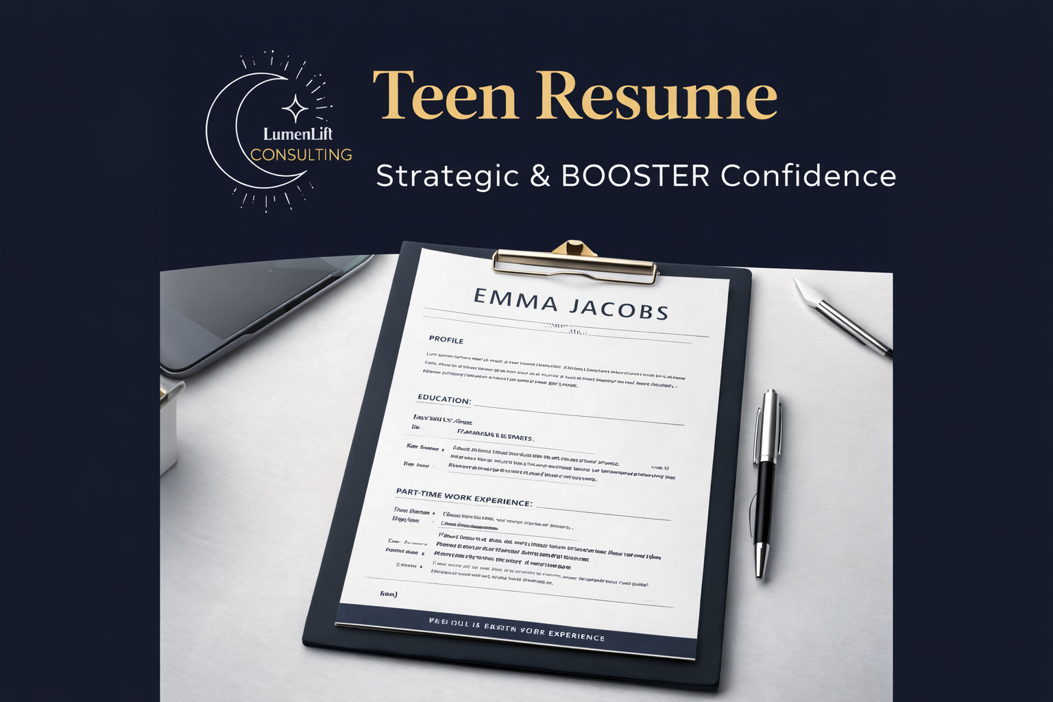 Teen / First Resume