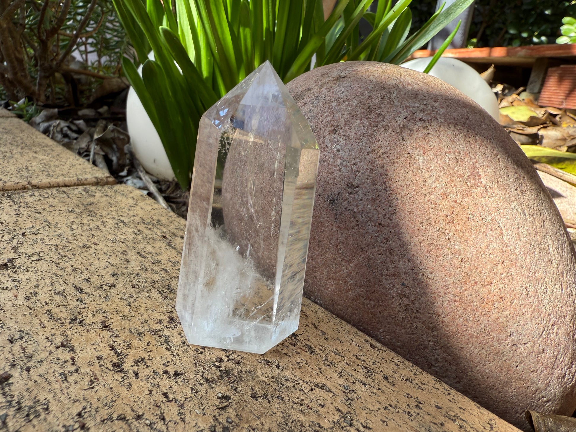 Clear Quartz Tower