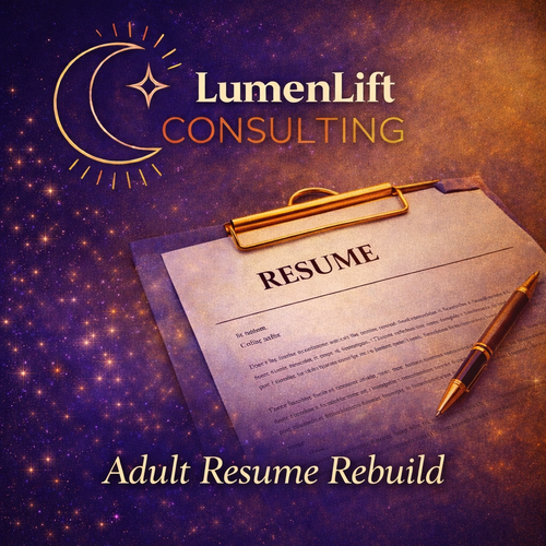 Adult Resume Rebuild
